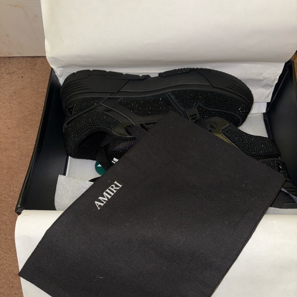 AMIRI Black crystal Men's Sneakers - Picture 1 of 8